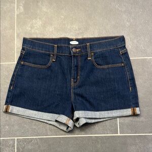 Dark Blue Jean Shorts
